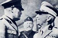 Luglio 1943, colloquio fra Mussolini e Vittorio Emanuele III. Radiocorriere, n.31, 1963
