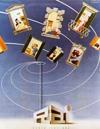 Locandina promozionale realizzata da E. Polloni e G. Rossetti (1950)