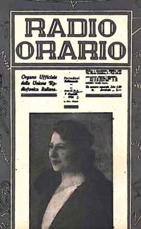Copertina Radio Orario, 1927 anno 1927