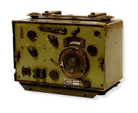 Radioricevitore militare Marelli in cofano metallico, 1937