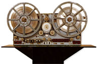 Registratore audiomagnetico a 5 testine Lorenz, utilizzato dalla EIAR dal 1932 al 1946 per la registrazione di avvenimenti di rilievo